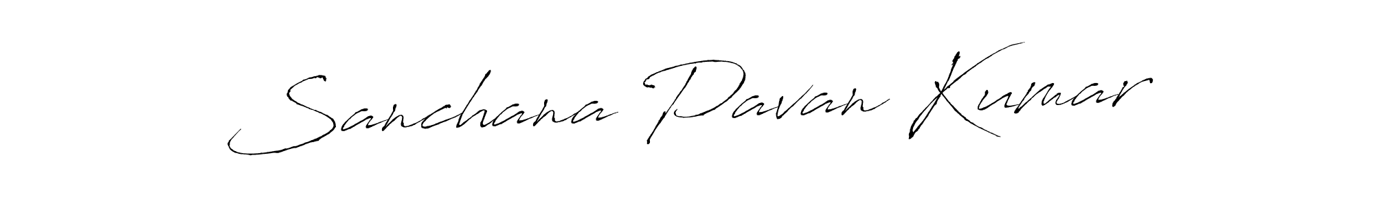 Make a short Sanchana Pavan Kumar signature style. Manage your documents anywhere anytime using Antro_Vectra. Create and add eSignatures, submit forms, share and send files easily. Sanchana Pavan Kumar signature style 6 images and pictures png