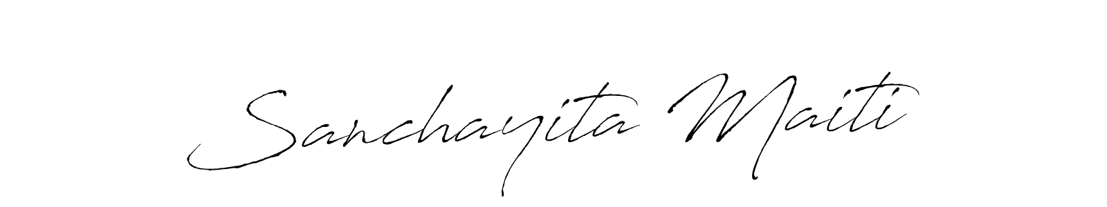 This is the best signature style for the Sanchayita Maiti name. Also you like these signature font (Antro_Vectra). Mix name signature. Sanchayita Maiti signature style 6 images and pictures png