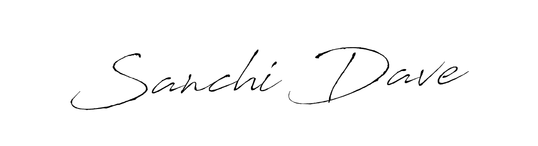 The best way (Antro_Vectra) to make a short signature is to pick only two or three words in your name. The name Sanchi Dave include a total of six letters. For converting this name. Sanchi Dave signature style 6 images and pictures png