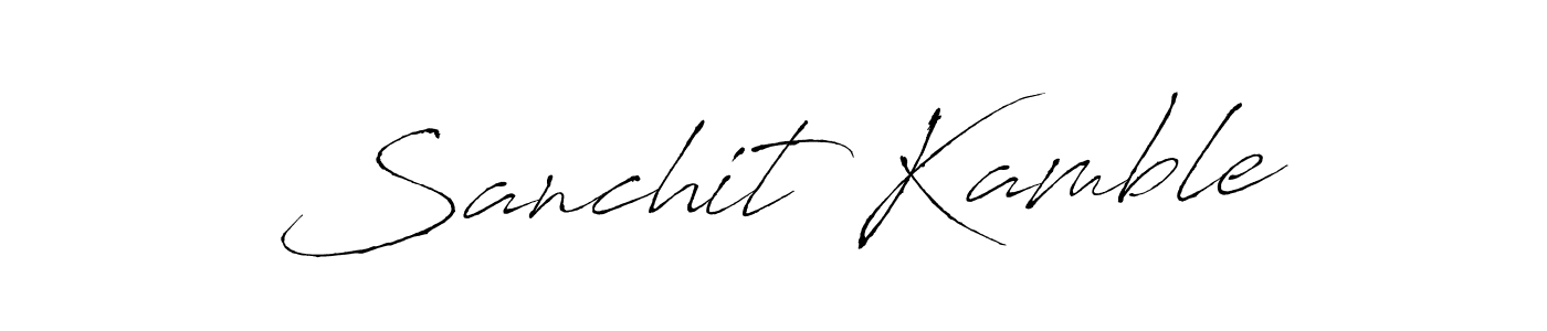 You can use this online signature creator to create a handwritten signature for the name Sanchit Kamble. This is the best online autograph maker. Sanchit Kamble signature style 6 images and pictures png