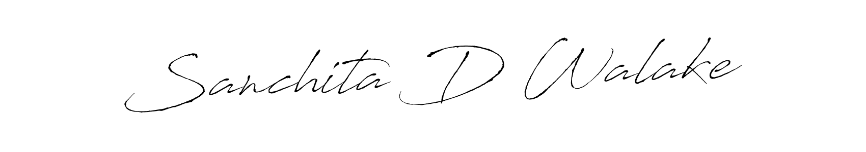 You can use this online signature creator to create a handwritten signature for the name Sanchita D Walake. This is the best online autograph maker. Sanchita D Walake signature style 6 images and pictures png