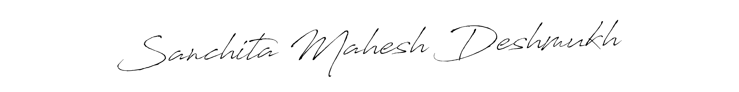 It looks lik you need a new signature style for name Sanchita Mahesh Deshmukh. Design unique handwritten (Antro_Vectra) signature with our free signature maker in just a few clicks. Sanchita Mahesh Deshmukh signature style 6 images and pictures png