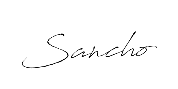 Make a beautiful signature design for name Sancho. Use this online signature maker to create a handwritten signature for free. Sancho signature style 6 images and pictures png