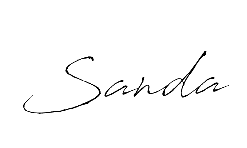 Best and Professional Signature Style for Sanda. Antro_Vectra Best Signature Style Collection. Sanda signature style 6 images and pictures png