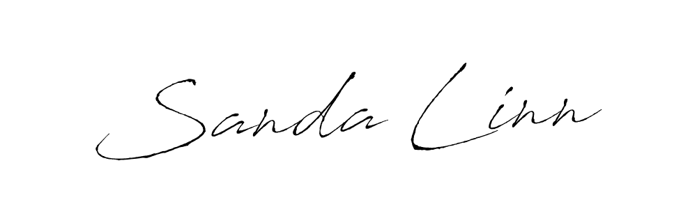 The best way (Antro_Vectra) to make a short signature is to pick only two or three words in your name. The name Sanda Linn include a total of six letters. For converting this name. Sanda Linn signature style 6 images and pictures png