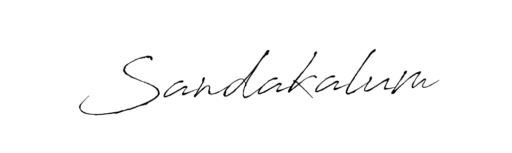 How to make Sandakalum name signature. Use Antro_Vectra style for creating short signs online. This is the latest handwritten sign. Sandakalum signature style 6 images and pictures png