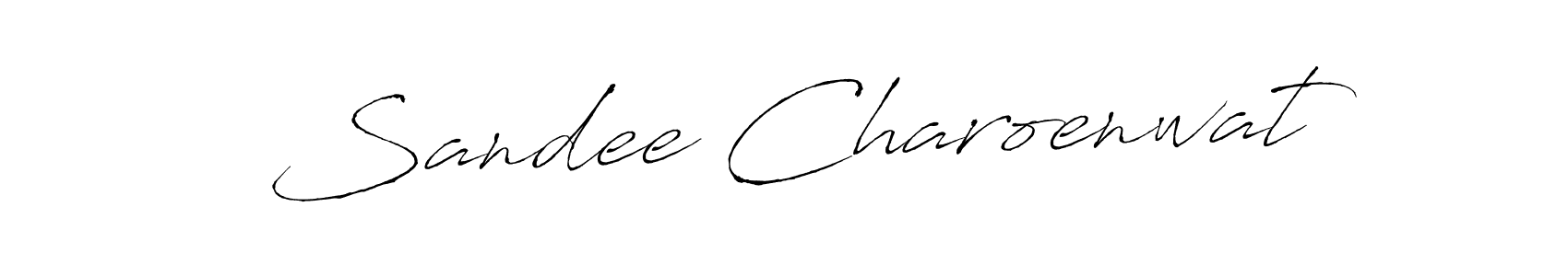 It looks lik you need a new signature style for name Sandee Charoenwat. Design unique handwritten (Antro_Vectra) signature with our free signature maker in just a few clicks. Sandee Charoenwat signature style 6 images and pictures png