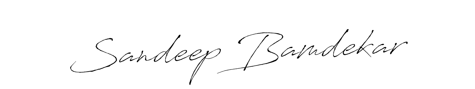 Antro_Vectra is a professional signature style that is perfect for those who want to add a touch of class to their signature. It is also a great choice for those who want to make their signature more unique. Get Sandeep Bamdekar name to fancy signature for free. Sandeep Bamdekar signature style 6 images and pictures png