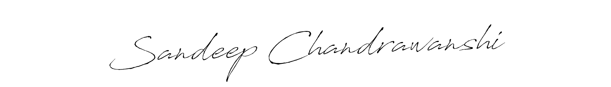 Antro_Vectra is a professional signature style that is perfect for those who want to add a touch of class to their signature. It is also a great choice for those who want to make their signature more unique. Get Sandeep Chandrawanshi name to fancy signature for free. Sandeep Chandrawanshi signature style 6 images and pictures png