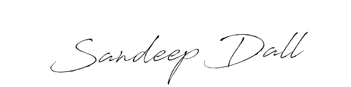 Create a beautiful signature design for name Sandeep Dall. With this signature (Antro_Vectra) fonts, you can make a handwritten signature for free. Sandeep Dall signature style 6 images and pictures png