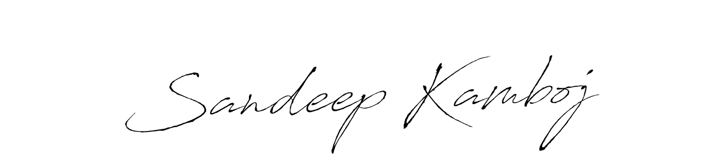 It looks lik you need a new signature style for name Sandeep Kamboj. Design unique handwritten (Antro_Vectra) signature with our free signature maker in just a few clicks. Sandeep Kamboj signature style 6 images and pictures png