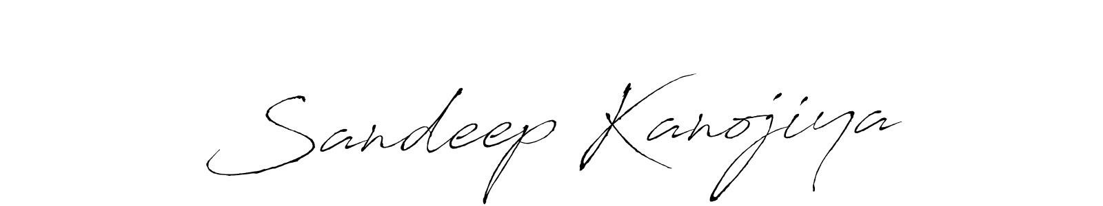 Use a signature maker to create a handwritten signature online. With this signature software, you can design (Antro_Vectra) your own signature for name Sandeep Kanojiya. Sandeep Kanojiya signature style 6 images and pictures png