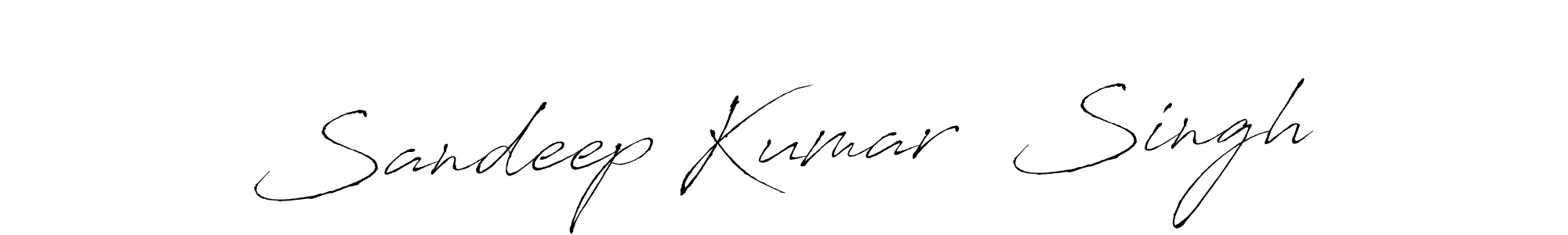 Also we have Sandeep Kumar  Singh name is the best signature style. Create professional handwritten signature collection using Antro_Vectra autograph style. Sandeep Kumar  Singh signature style 6 images and pictures png