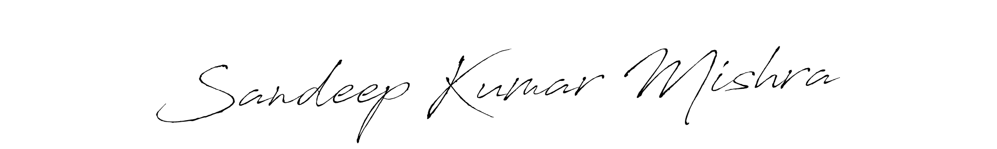 Design your own signature with our free online signature maker. With this signature software, you can create a handwritten (Antro_Vectra) signature for name Sandeep Kumar Mishra. Sandeep Kumar Mishra signature style 6 images and pictures png