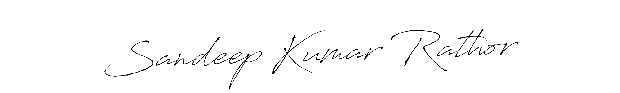 Make a short Sandeep Kumar Rathor signature style. Manage your documents anywhere anytime using Antro_Vectra. Create and add eSignatures, submit forms, share and send files easily. Sandeep Kumar Rathor signature style 6 images and pictures png
