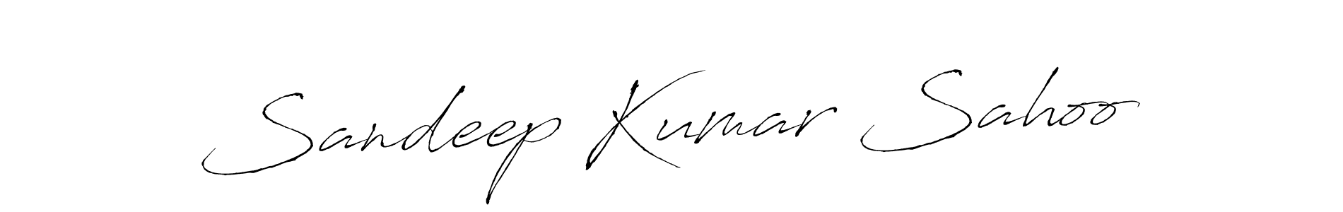 Make a beautiful signature design for name Sandeep Kumar Sahoo. With this signature (Antro_Vectra) style, you can create a handwritten signature for free. Sandeep Kumar Sahoo signature style 6 images and pictures png