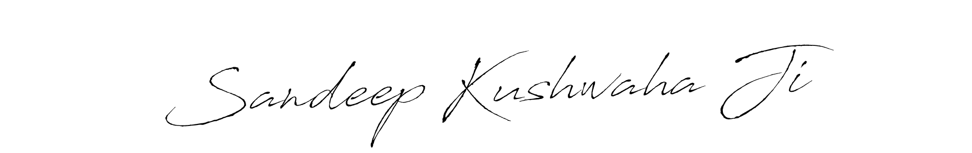 Make a beautiful signature design for name Sandeep Kushwaha Ji. With this signature (Antro_Vectra) style, you can create a handwritten signature for free. Sandeep Kushwaha Ji signature style 6 images and pictures png