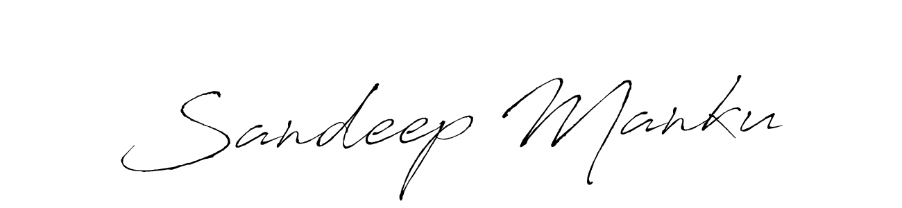 Also You can easily find your signature by using the search form. We will create Sandeep Manku name handwritten signature images for you free of cost using Antro_Vectra sign style. Sandeep Manku signature style 6 images and pictures png