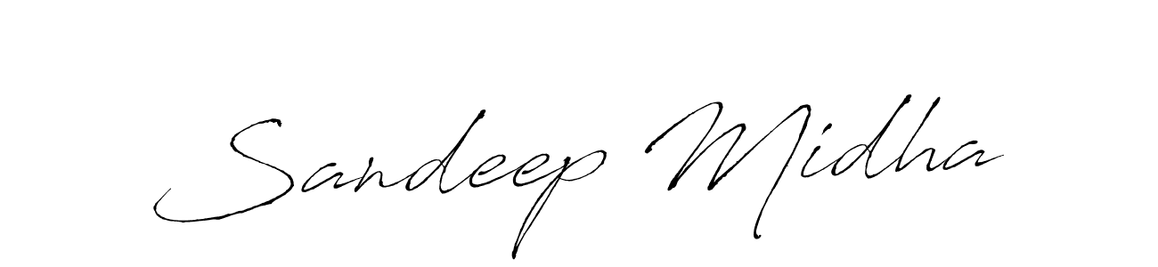 Similarly Antro_Vectra is the best handwritten signature design. Signature creator online .You can use it as an online autograph creator for name Sandeep Midha. Sandeep Midha signature style 6 images and pictures png