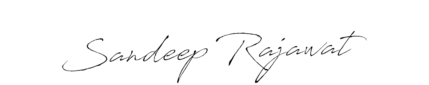 Make a beautiful signature design for name Sandeep Rajawat. With this signature (Antro_Vectra) style, you can create a handwritten signature for free. Sandeep Rajawat signature style 6 images and pictures png