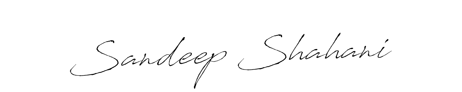 Antro_Vectra is a professional signature style that is perfect for those who want to add a touch of class to their signature. It is also a great choice for those who want to make their signature more unique. Get Sandeep Shahani name to fancy signature for free. Sandeep Shahani signature style 6 images and pictures png