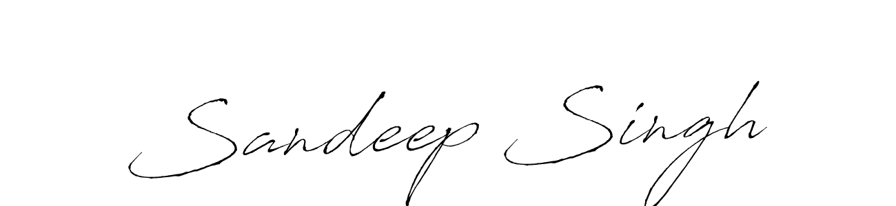 Sandeep Singh stylish signature style. Best Handwritten Sign (Antro_Vectra) for my name. Handwritten Signature Collection Ideas for my name Sandeep Singh. Sandeep Singh signature style 6 images and pictures png
