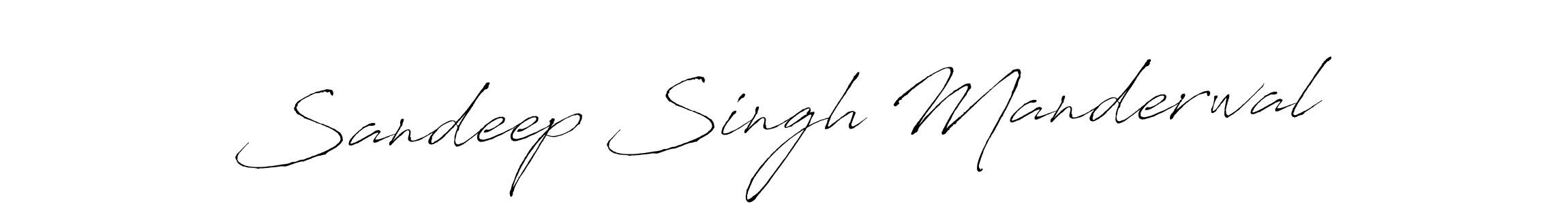 Sandeep Singh Manderwal stylish signature style. Best Handwritten Sign (Antro_Vectra) for my name. Handwritten Signature Collection Ideas for my name Sandeep Singh Manderwal. Sandeep Singh Manderwal signature style 6 images and pictures png
