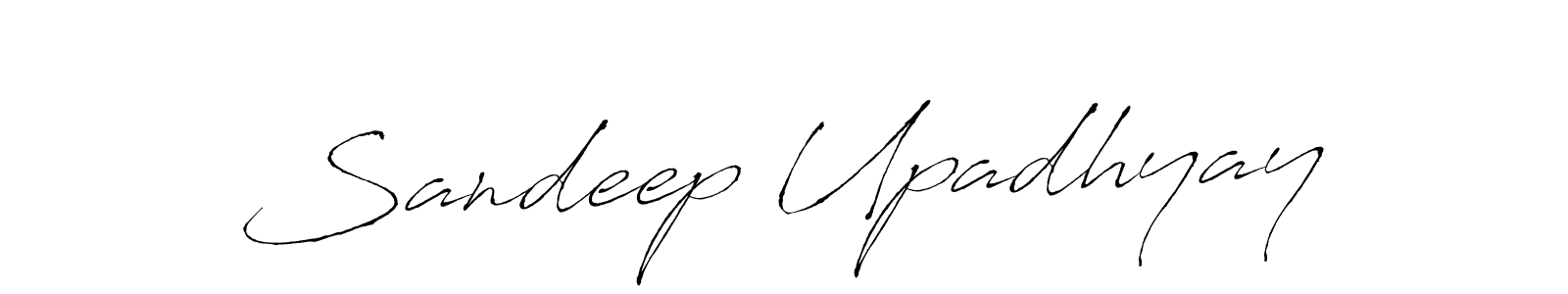 Make a short Sandeep Upadhyay signature style. Manage your documents anywhere anytime using Antro_Vectra. Create and add eSignatures, submit forms, share and send files easily. Sandeep Upadhyay signature style 6 images and pictures png
