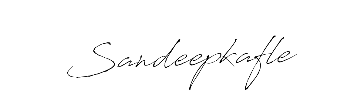 How to make Sandeepkafle name signature. Use Antro_Vectra style for creating short signs online. This is the latest handwritten sign. Sandeepkafle signature style 6 images and pictures png