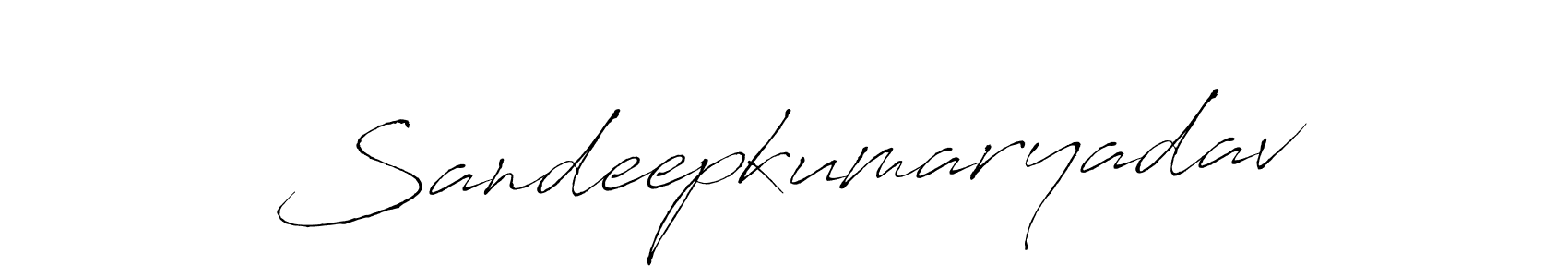 Antro_Vectra is a professional signature style that is perfect for those who want to add a touch of class to their signature. It is also a great choice for those who want to make their signature more unique. Get Sandeepkumaryadav name to fancy signature for free. Sandeepkumaryadav signature style 6 images and pictures png