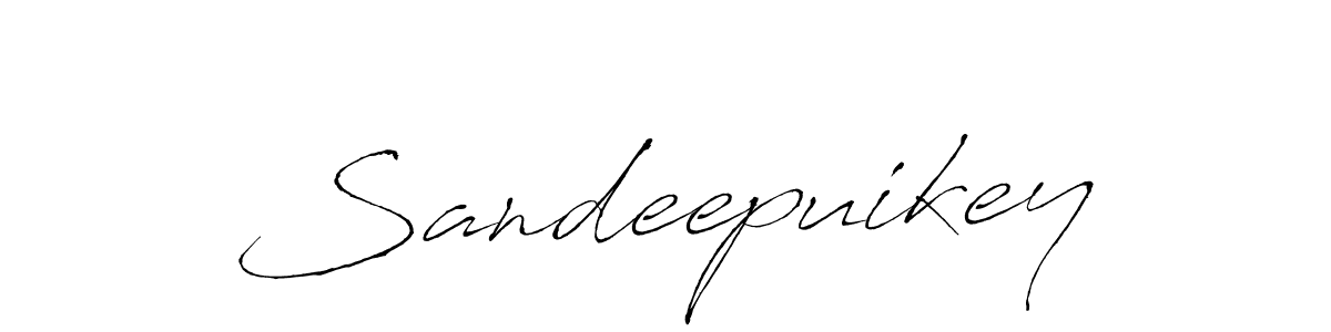 Create a beautiful signature design for name Sandeepuikey. With this signature (Antro_Vectra) fonts, you can make a handwritten signature for free. Sandeepuikey signature style 6 images and pictures png