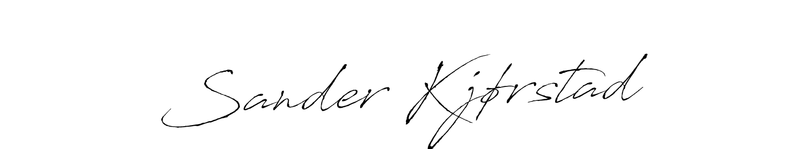 This is the best signature style for the Sander Kjørstad name. Also you like these signature font (Antro_Vectra). Mix name signature. Sander Kjørstad signature style 6 images and pictures png