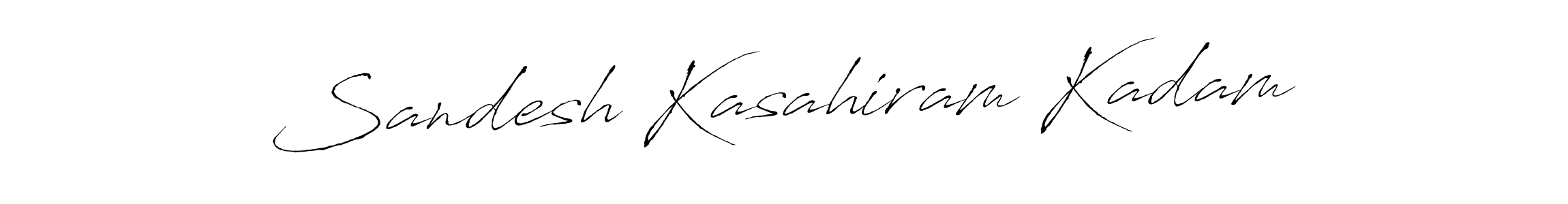 The best way (Antro_Vectra) to make a short signature is to pick only two or three words in your name. The name Sandesh Kasahiram Kadam include a total of six letters. For converting this name. Sandesh Kasahiram Kadam signature style 6 images and pictures png