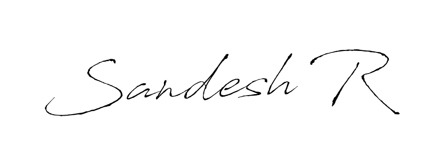 Here are the top 10 professional signature styles for the name Sandesh R. These are the best autograph styles you can use for your name. Sandesh R signature style 6 images and pictures png