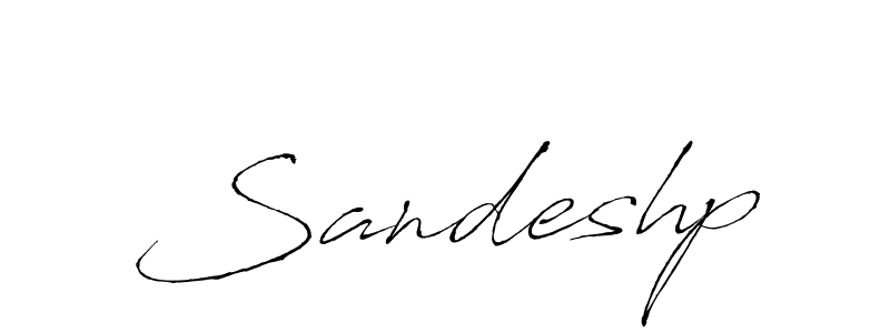 Also You can easily find your signature by using the search form. We will create Sandeshp name handwritten signature images for you free of cost using Antro_Vectra sign style. Sandeshp signature style 6 images and pictures png