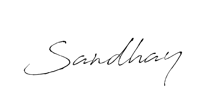 Make a beautiful signature design for name Sandhay. Use this online signature maker to create a handwritten signature for free. Sandhay signature style 6 images and pictures png