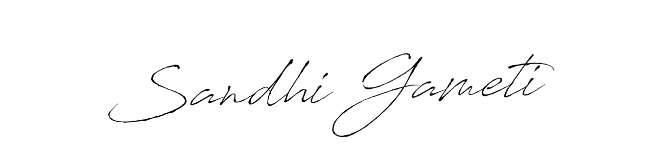 You should practise on your own different ways (Antro_Vectra) to write your name (Sandhi Gameti) in signature. don't let someone else do it for you. Sandhi Gameti signature style 6 images and pictures png