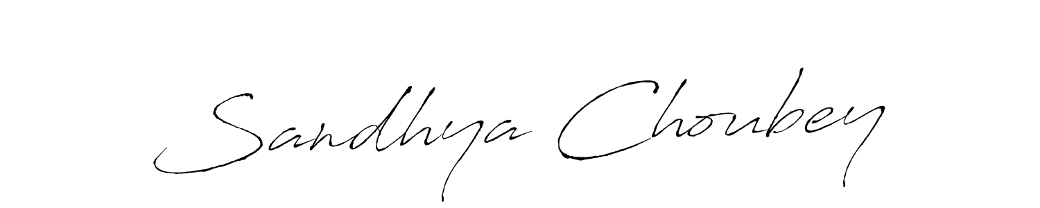 Once you've used our free online signature maker to create your best signature Antro_Vectra style, it's time to enjoy all of the benefits that Sandhya Choubey name signing documents. Sandhya Choubey signature style 6 images and pictures png