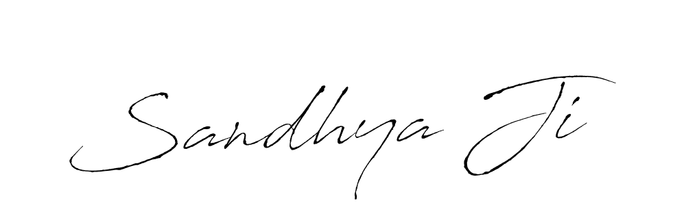 Once you've used our free online signature maker to create your best signature Antro_Vectra style, it's time to enjoy all of the benefits that Sandhya Ji name signing documents. Sandhya Ji signature style 6 images and pictures png