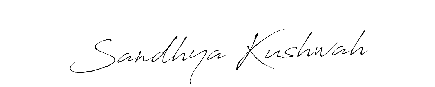 It looks lik you need a new signature style for name Sandhya Kushwah. Design unique handwritten (Antro_Vectra) signature with our free signature maker in just a few clicks. Sandhya Kushwah signature style 6 images and pictures png