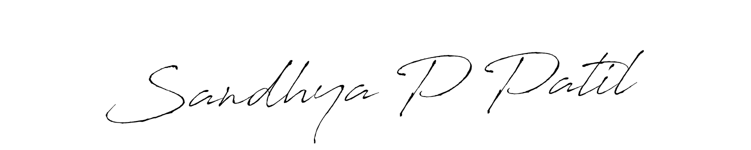 How to Draw Sandhya P Patil signature style? Antro_Vectra is a latest design signature styles for name Sandhya P Patil. Sandhya P Patil signature style 6 images and pictures png