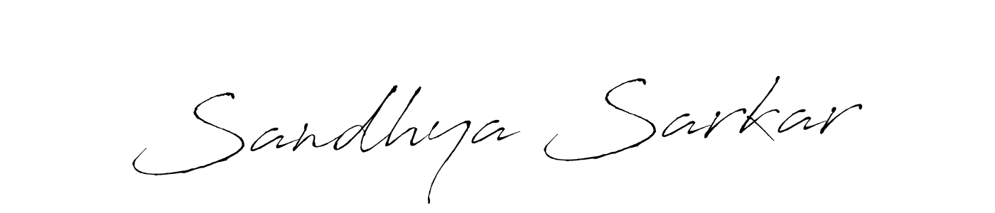 Also we have Sandhya Sarkar name is the best signature style. Create professional handwritten signature collection using Antro_Vectra autograph style. Sandhya Sarkar signature style 6 images and pictures png