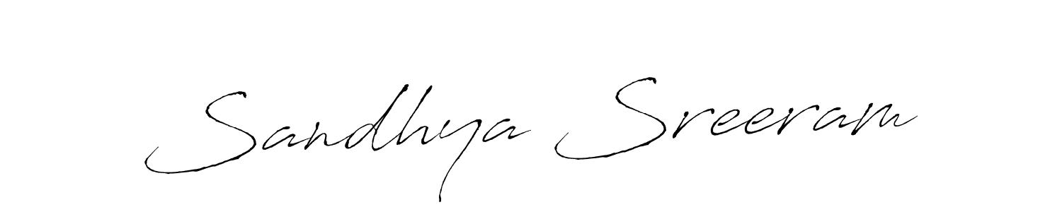 How to Draw Sandhya Sreeram signature style? Antro_Vectra is a latest design signature styles for name Sandhya Sreeram. Sandhya Sreeram signature style 6 images and pictures png