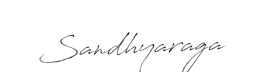 Design your own signature with our free online signature maker. With this signature software, you can create a handwritten (Antro_Vectra) signature for name Sandhyaraga. Sandhyaraga signature style 6 images and pictures png