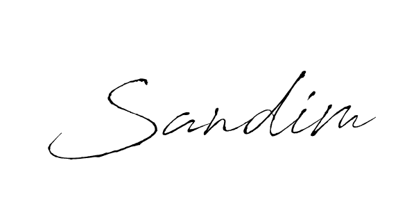 Also You can easily find your signature by using the search form. We will create Sandim name handwritten signature images for you free of cost using Antro_Vectra sign style. Sandim signature style 6 images and pictures png
