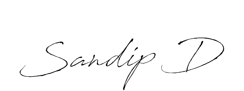 Also You can easily find your signature by using the search form. We will create Sandip D name handwritten signature images for you free of cost using Antro_Vectra sign style. Sandip D signature style 6 images and pictures png