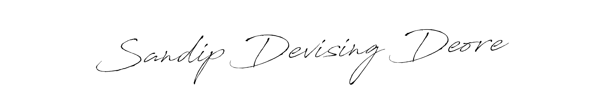 It looks lik you need a new signature style for name Sandip Devising Deore. Design unique handwritten (Antro_Vectra) signature with our free signature maker in just a few clicks. Sandip Devising Deore signature style 6 images and pictures png