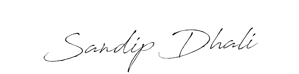 Antro_Vectra is a professional signature style that is perfect for those who want to add a touch of class to their signature. It is also a great choice for those who want to make their signature more unique. Get Sandip Dhali name to fancy signature for free. Sandip Dhali signature style 6 images and pictures png