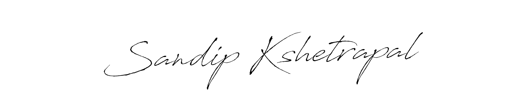 Create a beautiful signature design for name Sandip Kshetrapal. With this signature (Antro_Vectra) fonts, you can make a handwritten signature for free. Sandip Kshetrapal signature style 6 images and pictures png