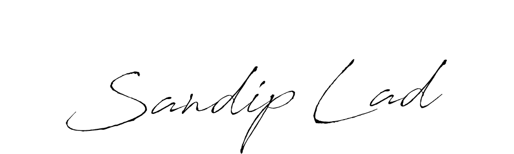 Also You can easily find your signature by using the search form. We will create Sandip Lad name handwritten signature images for you free of cost using Antro_Vectra sign style. Sandip Lad signature style 6 images and pictures png